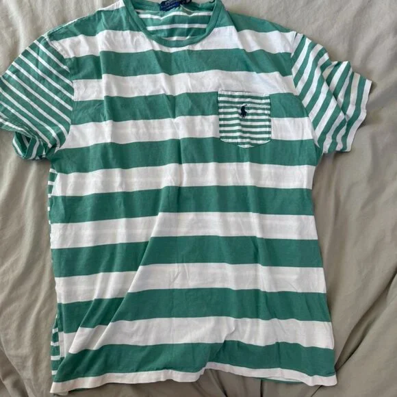 Polo Ralph Lauren slim fit striped tee shirt - Picture 1 of 5